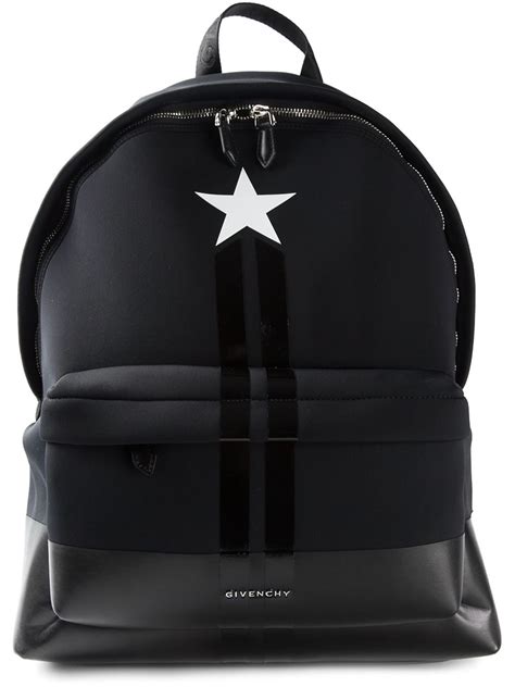 givenchy backpack white star|Men's Designer Backpacks .